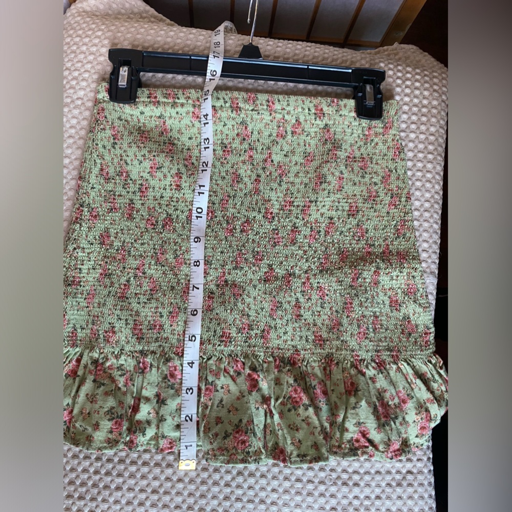 Stradivarius Ruched Mini Skirt